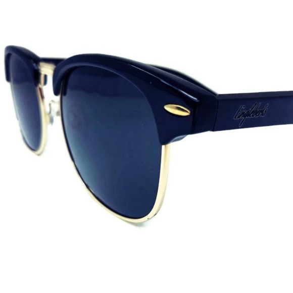 Midnight Black Bamboo Club Sunglasses, Polarized,